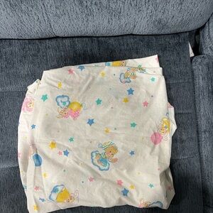 80s-90s Teddy Beddy Bear Baby Crib Sheet Excellent Condition Fits Standard Crib